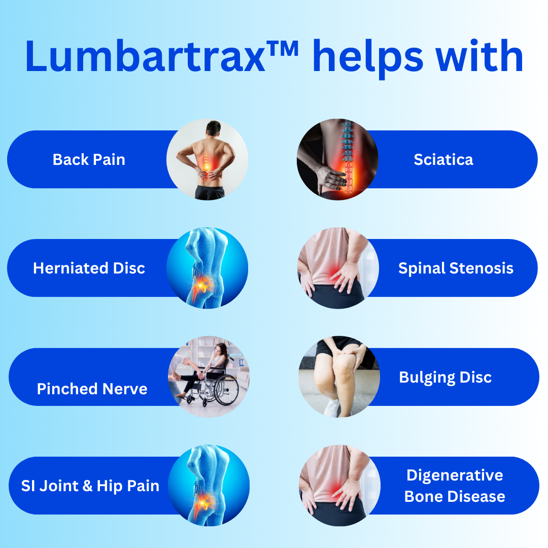 Lumbartrax™ v2 - Alleviate Sciatica, Back Pain & Inflammation in Just 15 Minutes a Day